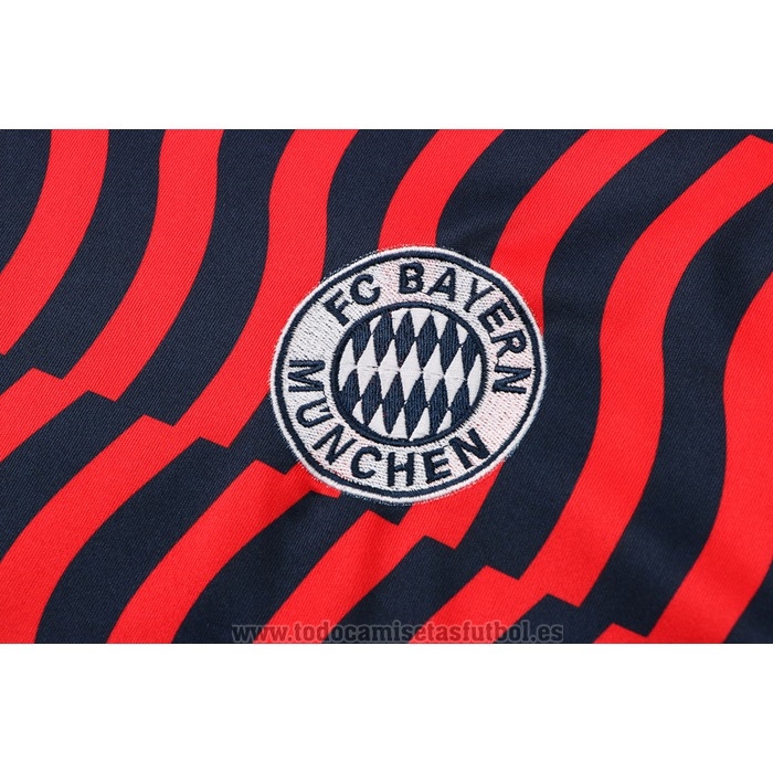 Chandal del Bayern Munich Manga Corta 2022 Rojo